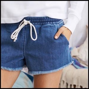 NWT Aerie chambray stretchy shorts